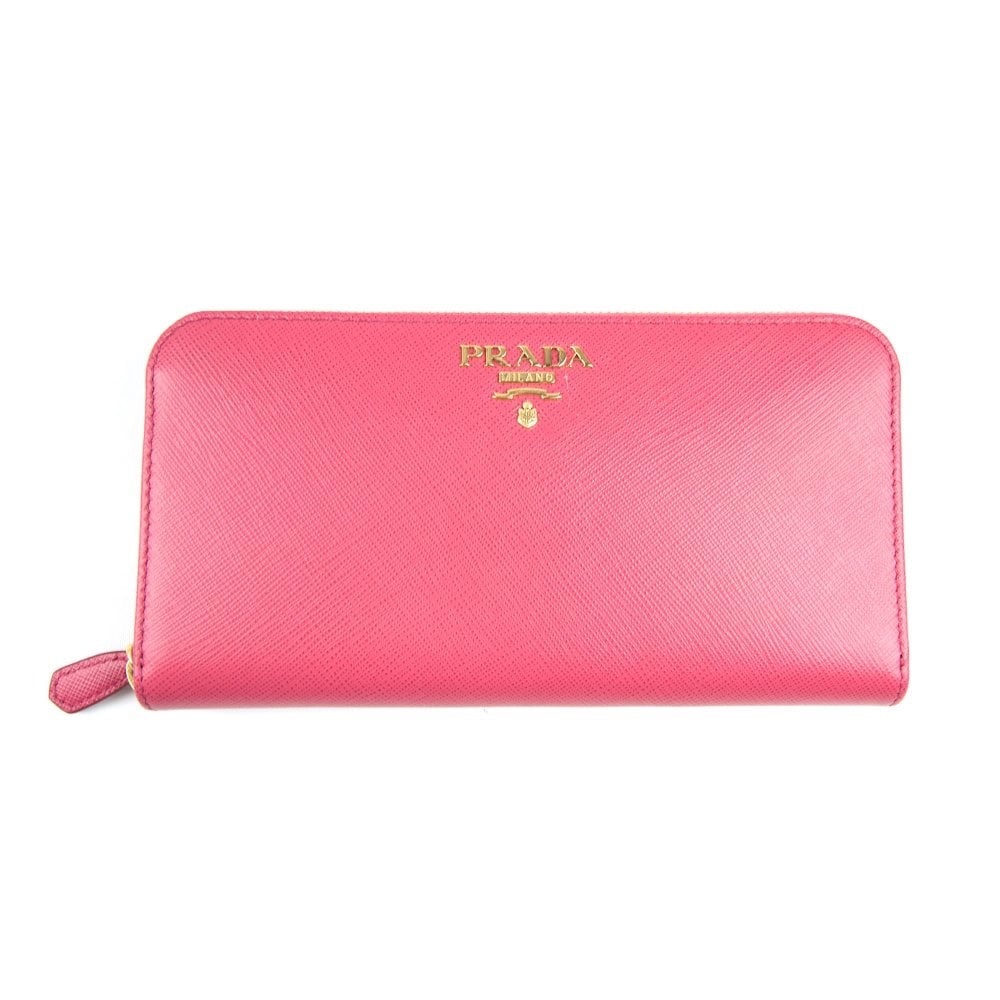Pink Prada Wallet